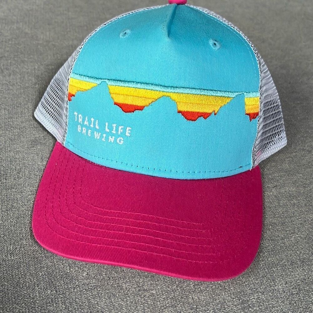 Locale Trail Life Brewing Truckers Cap Hat Womens One size